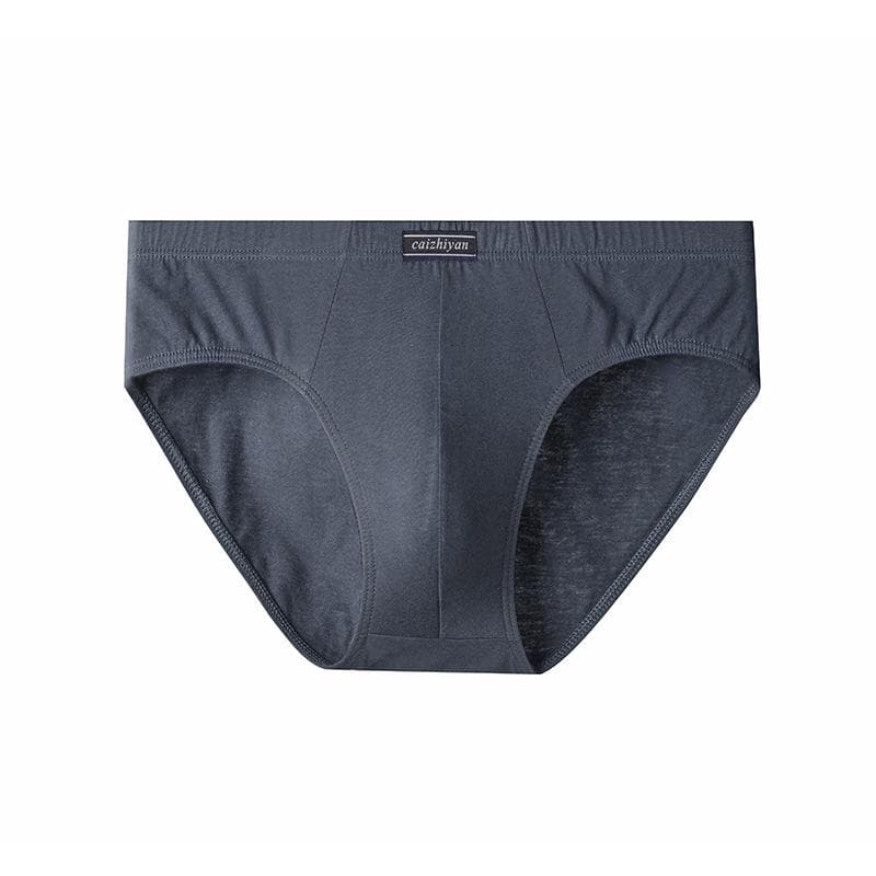 Premium Pure Cotton Men's Plus Size Briefs - Breathable, Sweat-Absorbent for Middle-Aged and Elderly 6XL (100-110 kg)