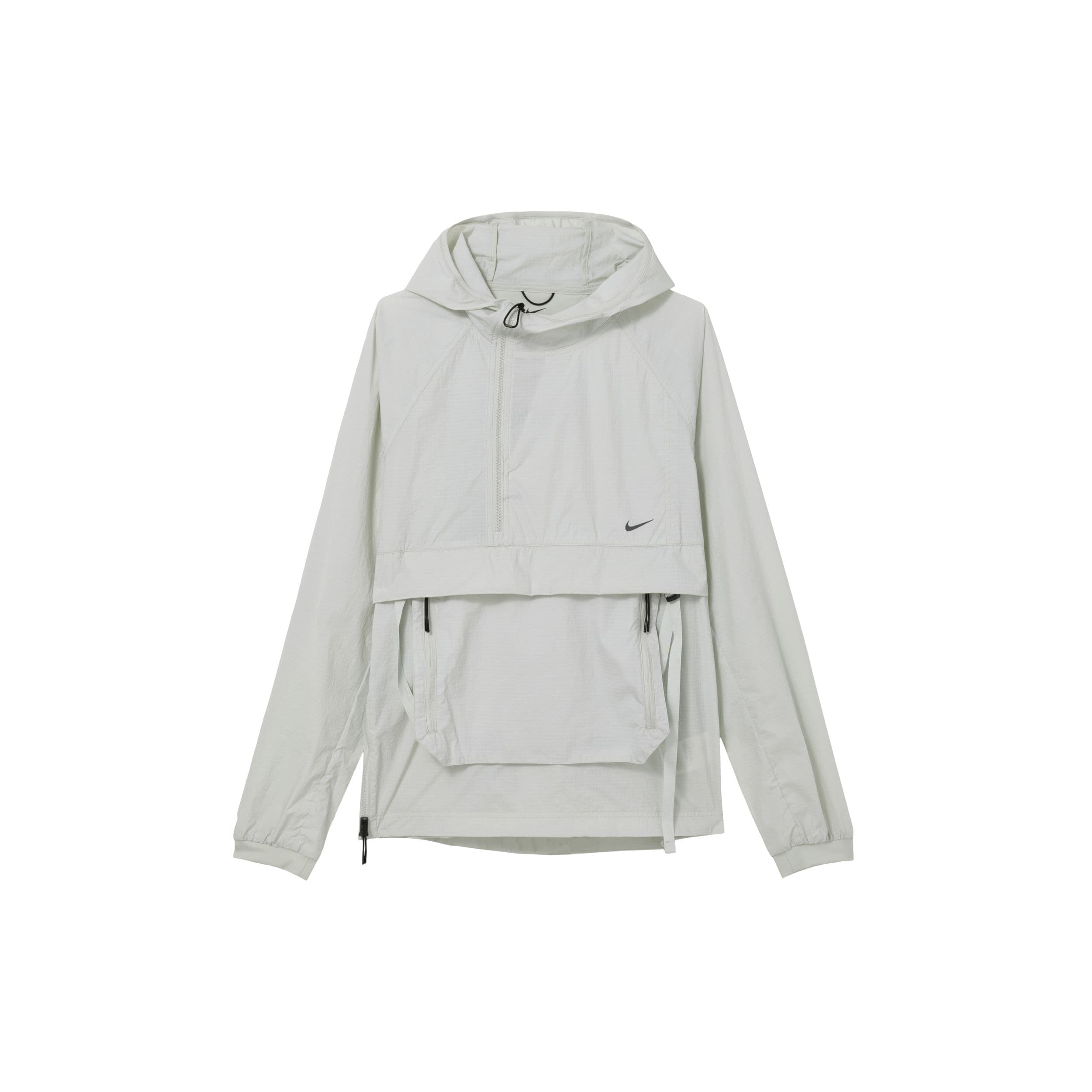 Nike A.P.S. Water-Resistant Lightweight Hooded Jacket Men Outerwear Light-Silver FN3873-034 L