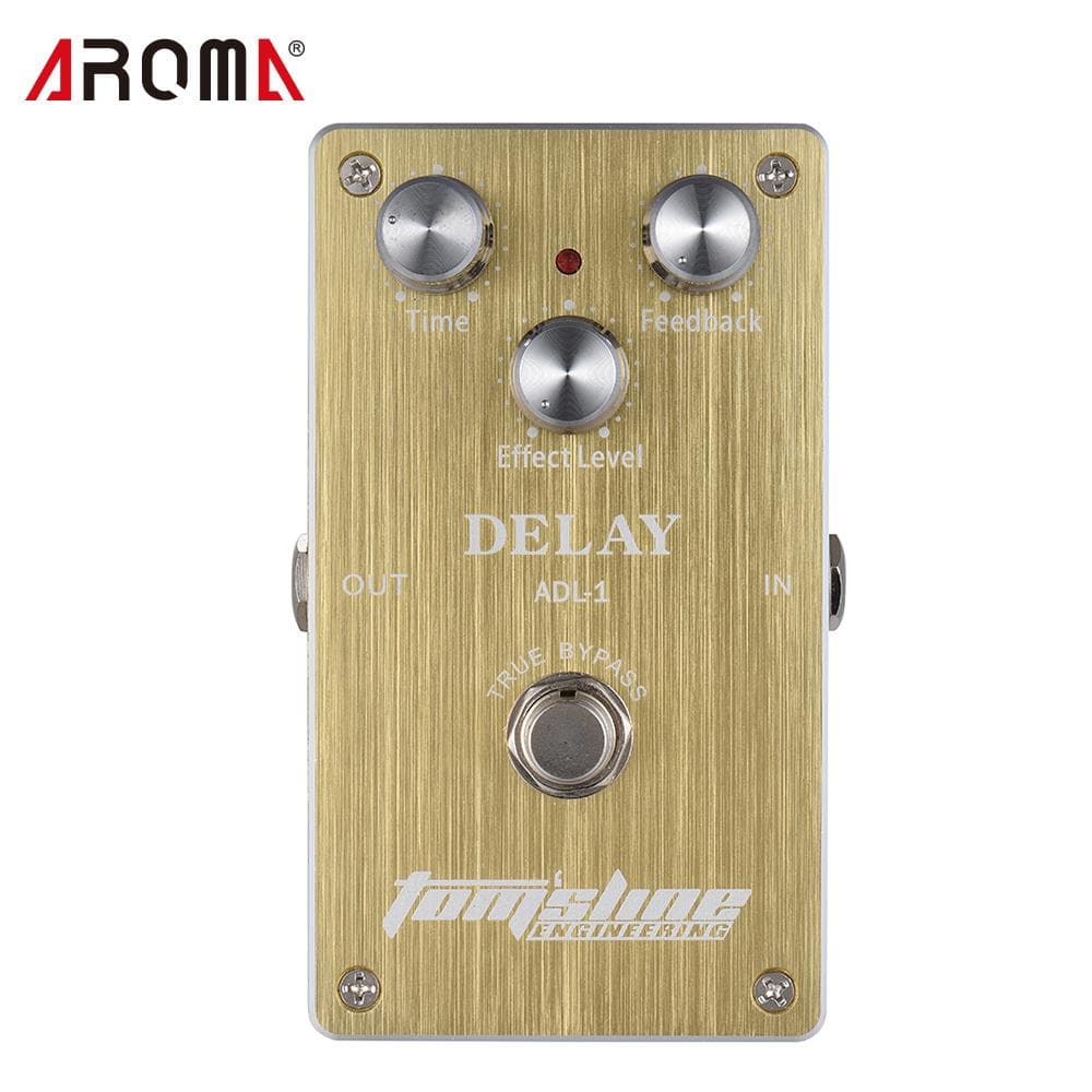 Aroma ADL-1 Delay Electric Guitar Effect Pedal Aluminum Alloy Housing True Bypass