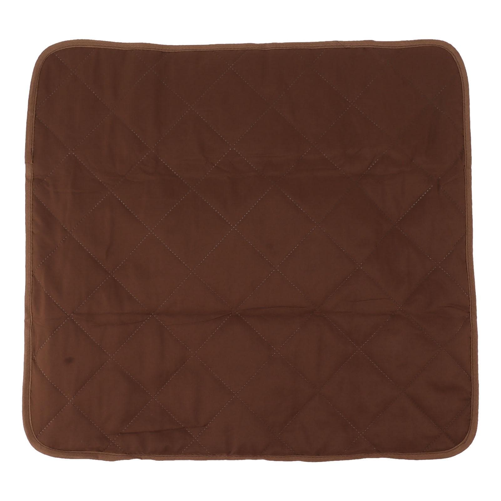 Chair Cushion Brown Chair Cushion Pads Anti Slip Water Absorption Premium Cotton Material Chair