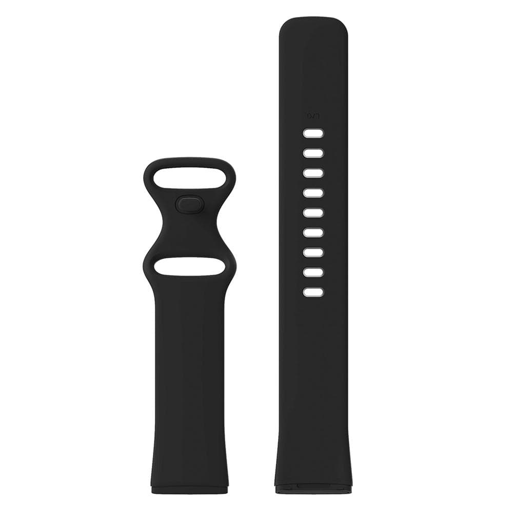 Silicone Bracelet Strap For Fitbit Versa 3/4 Smart Watch Band Replacement Watchband For Fitbit Sense L black