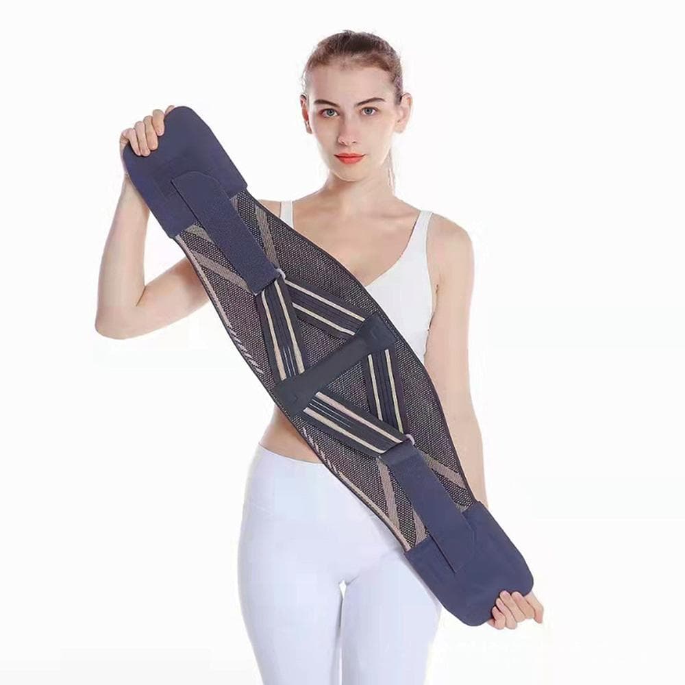 Back Brace Support Belt,Lumbar Support for Lower Back Pain Relief for Herniated Disc Men , Women Work & Daily Use S