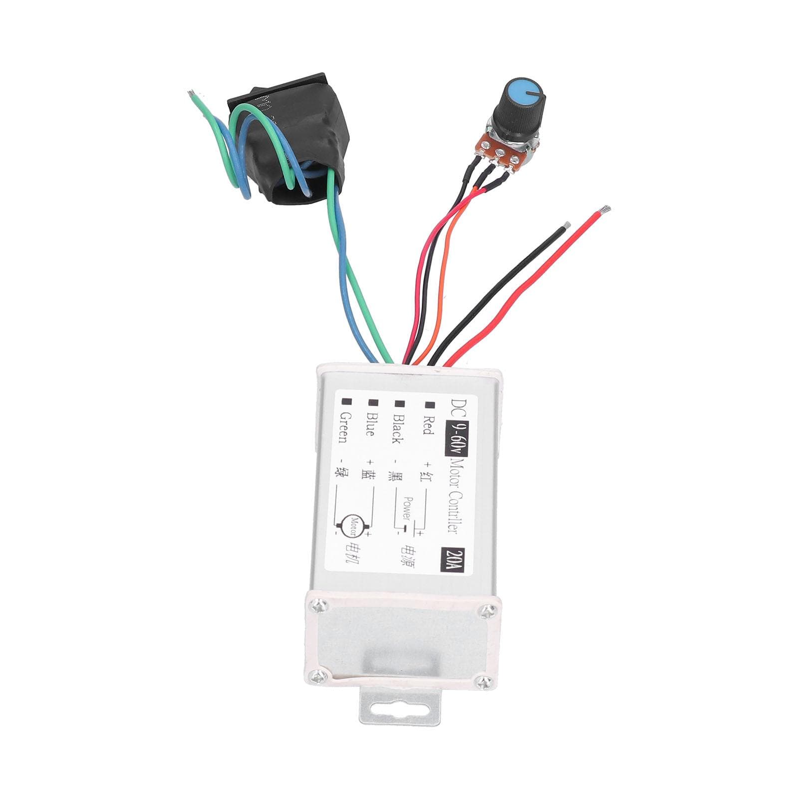 Motor Governor Infinitely Forward Reverse Switch PWM DC Motor Speed Controller DC9?60V 20A