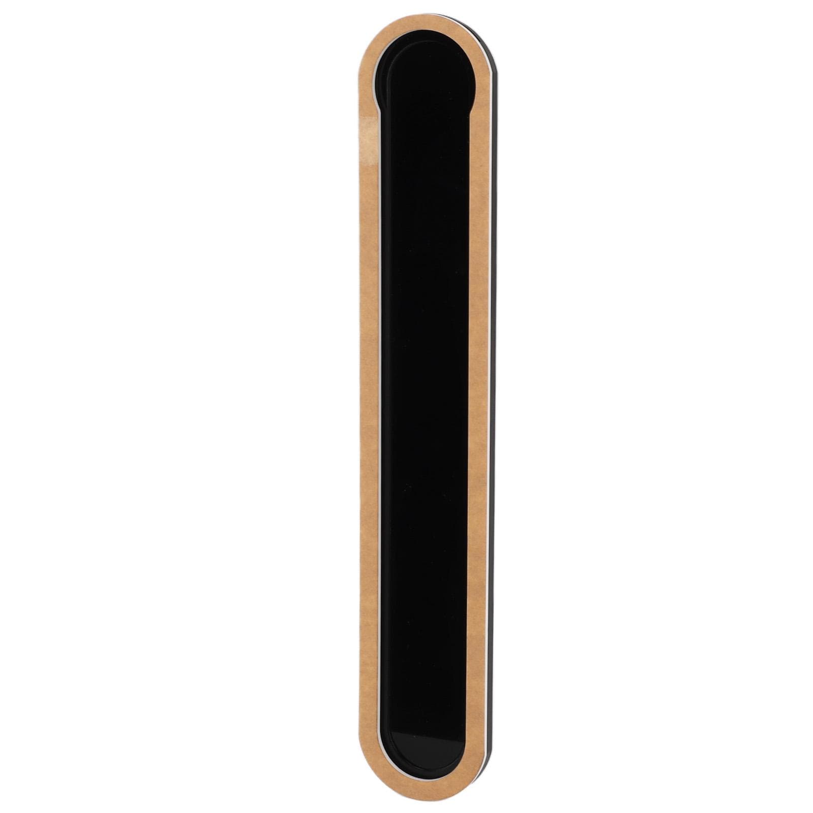 Wall Mount Coffee Capsule Holder Punch Free Black Acrylic Coffee Pod Wall Organizer for 7 Coffee