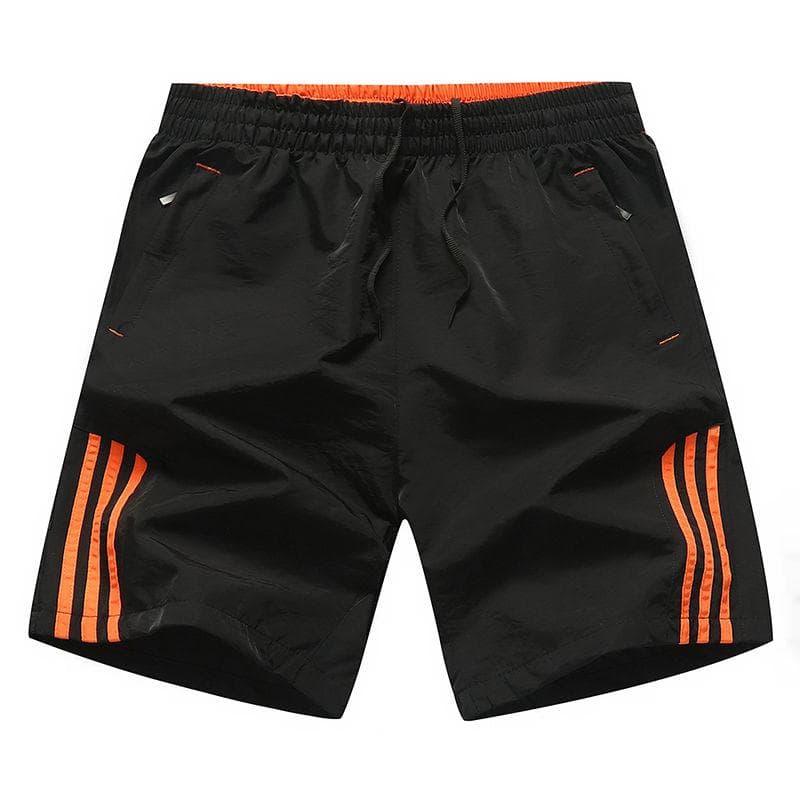 Running Fitness Sports Shorts Men's Large Size Casual Beach Pants Summer Thin Men's Five-point Pants 8XL orange