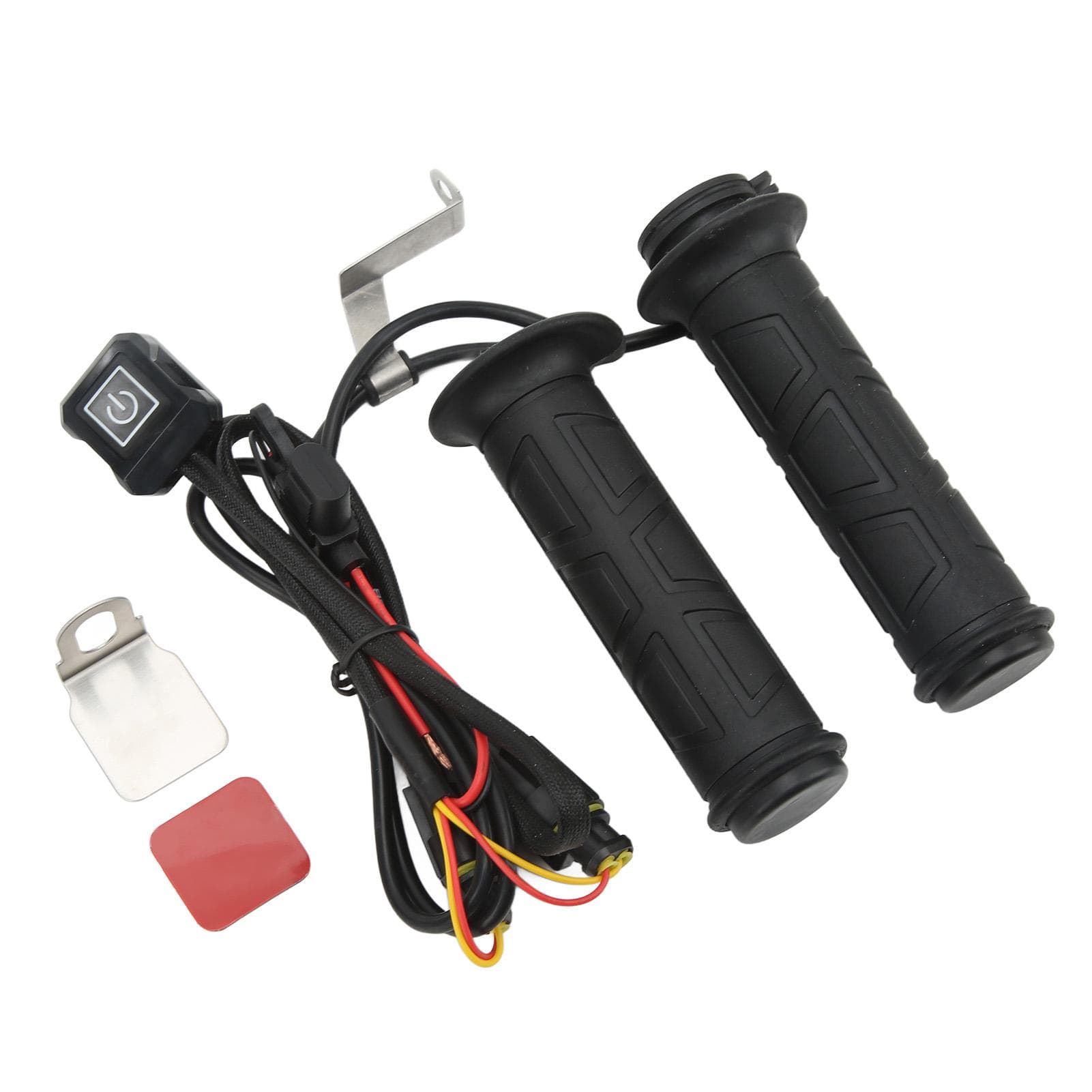 Motorcycle Heated Hand Grip 3 Levels Temperature Adjustment Electric Hand Grips for 22mm Pipe