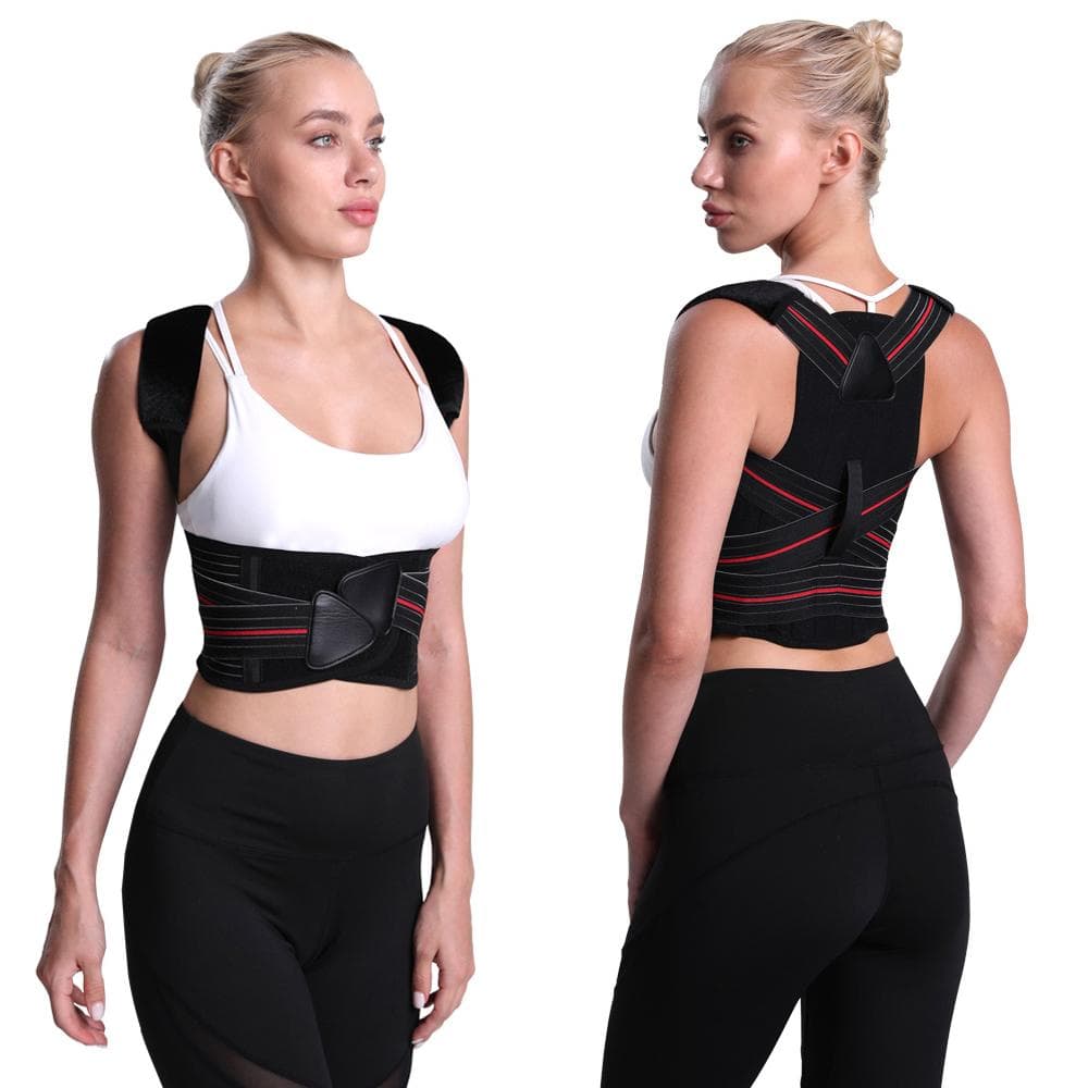 Posture Corrector for Women and Men,Back Brace Adjustable &Comfy,Support Straightener for Back,Improves Posture and Pain Relief S