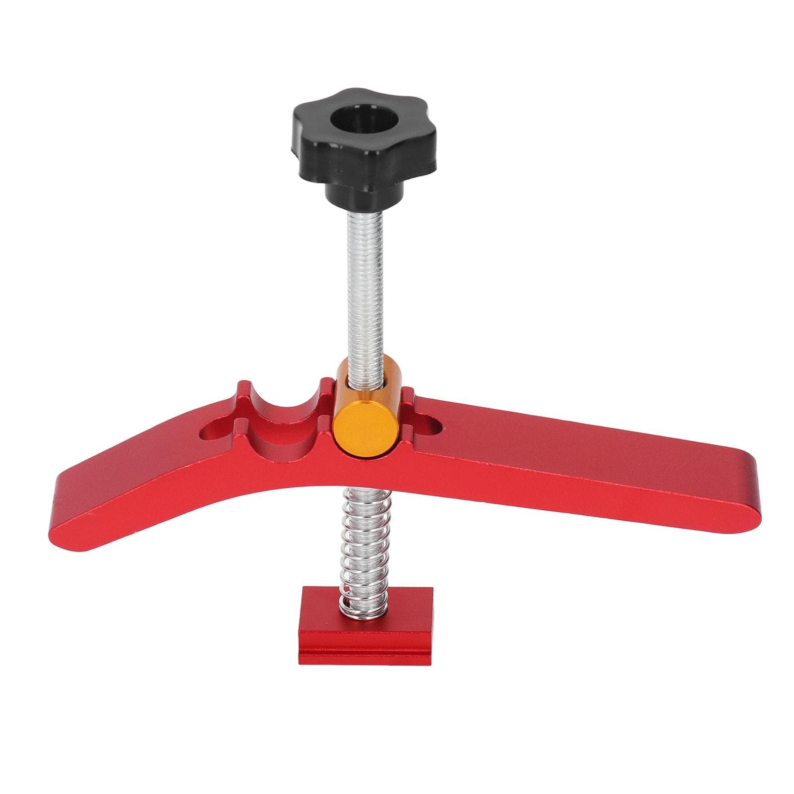 Woodworking T Track Hold Down Clamp Workbench Adjustable Chute Aluminum Alloy Clamp Tool
