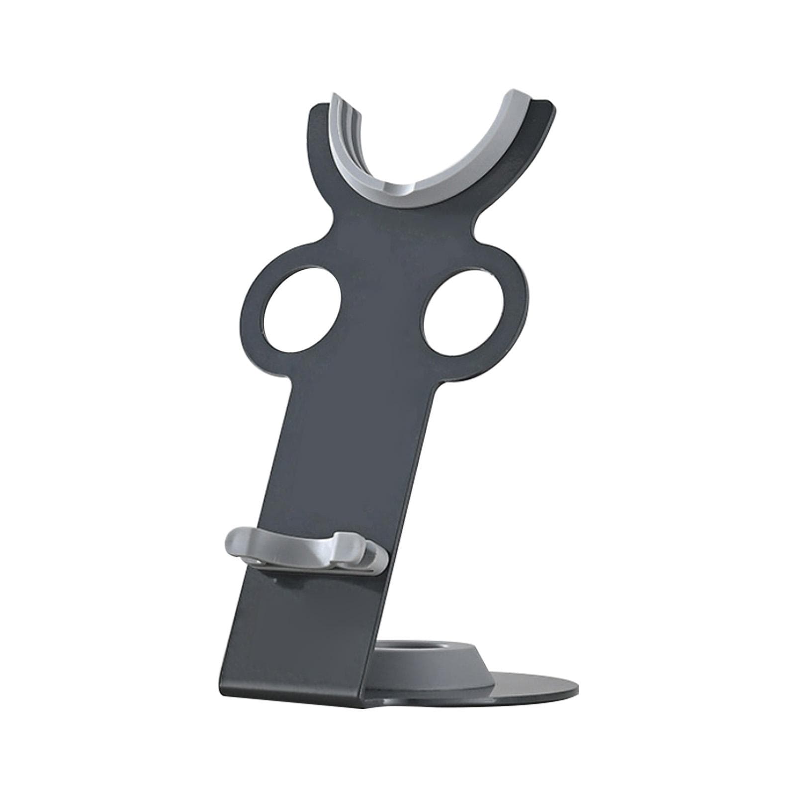 Hair Dryer Stand Replacement for Dyson Supersonic Hairdryer Bracket Power Plug Holder for Bathroom grey