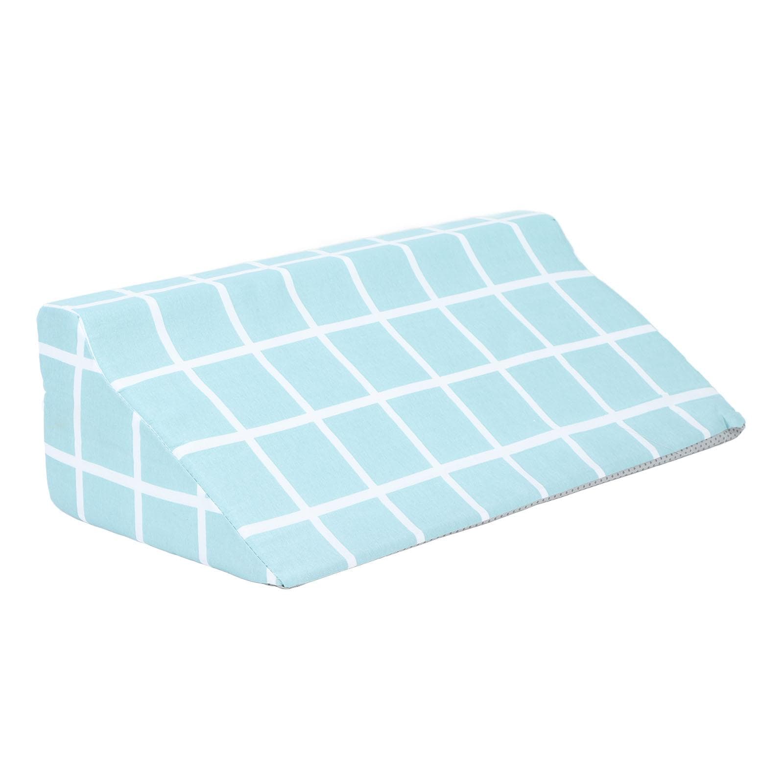 Wedge Pillow R Shaped Soft Comfortable Removable Easy Cleaning Bedsore Turning Wedge Pillow for 50x25x15cm / 19.7x9.8x5.9in