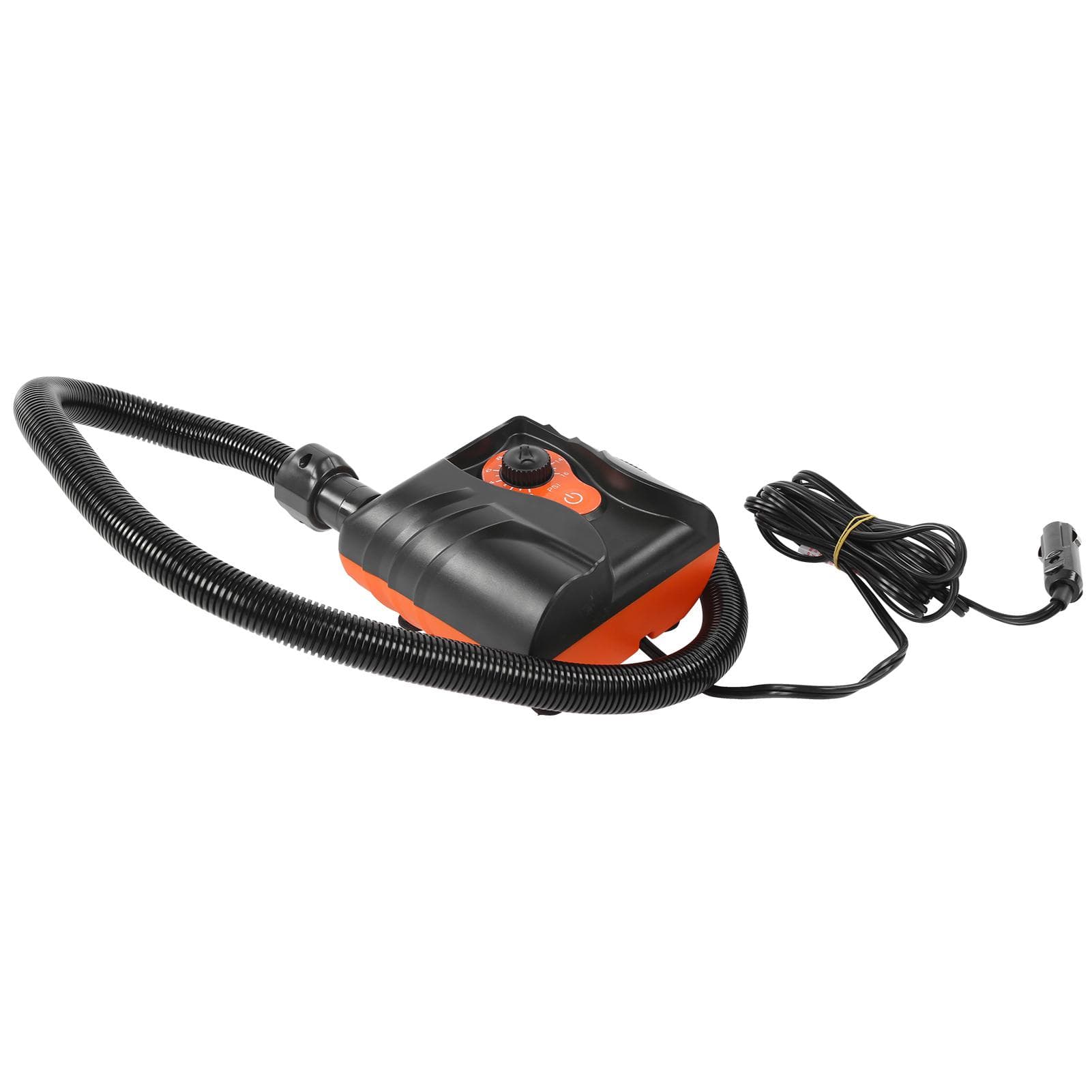 HT?785 SUP Paddle Board 16PSI Electric Air Pump Kayaking 12V Car Cigarette Lighter Pump white