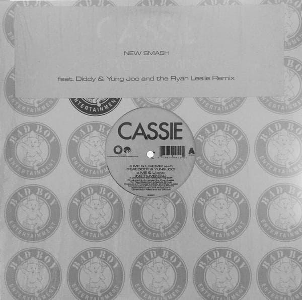 12inch Record CASSIE  Me  U Remixes 094411 Bad Boy Enterta 2006 US Rap  HipHopRB Used