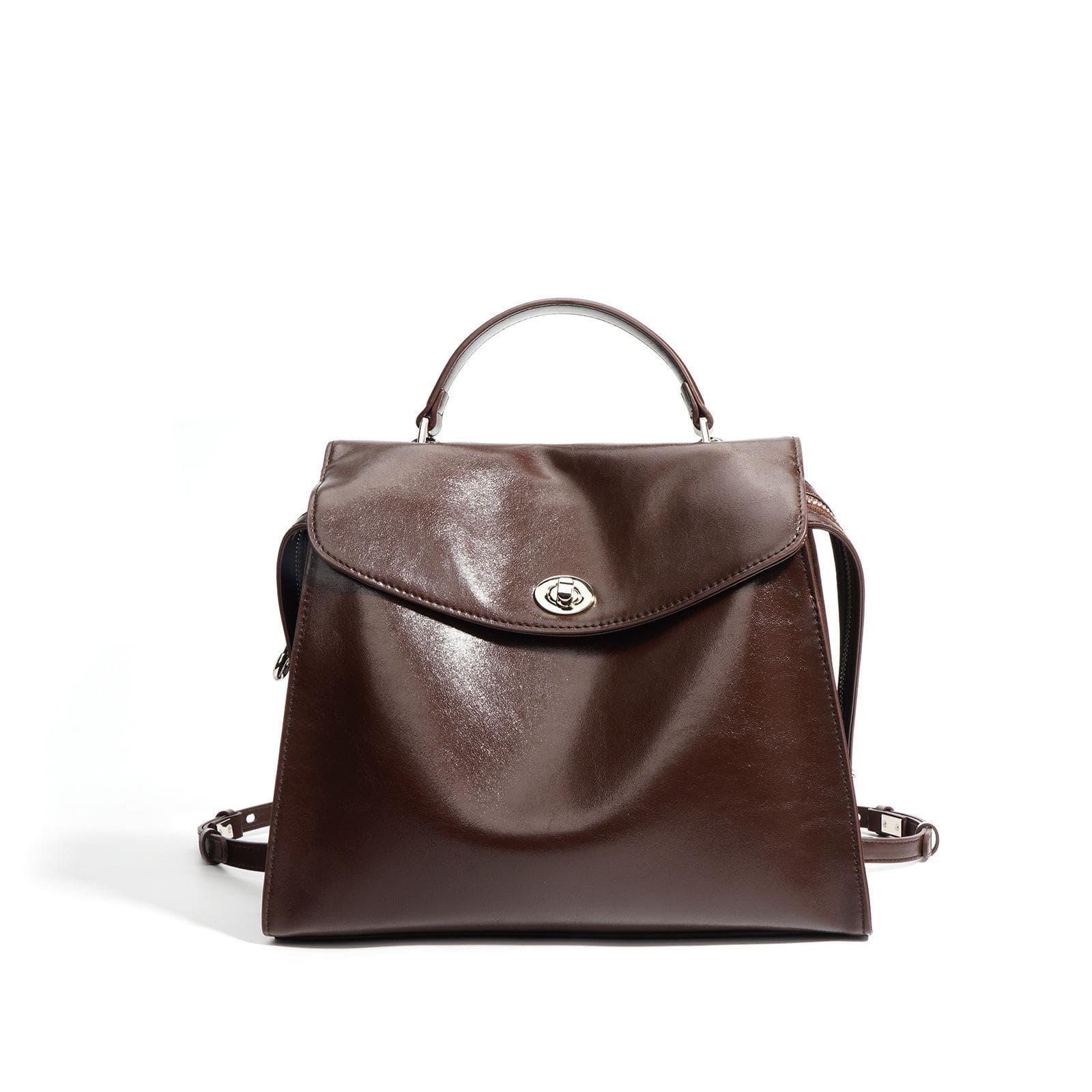 Autumn and Winter High-end Simple Bag Handbag Niche Large Capacity Commuting Versatile Backpack Backpack Women's Bag Practical