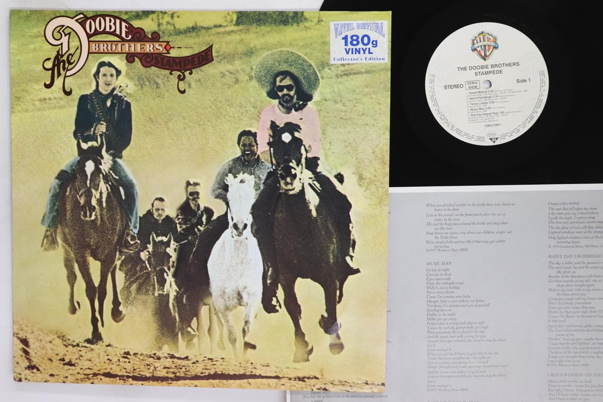 LP Record DOOBIE BROTHERS Stampede 180g 7599272891 WARNER BROS 1997 Germany Rock Used