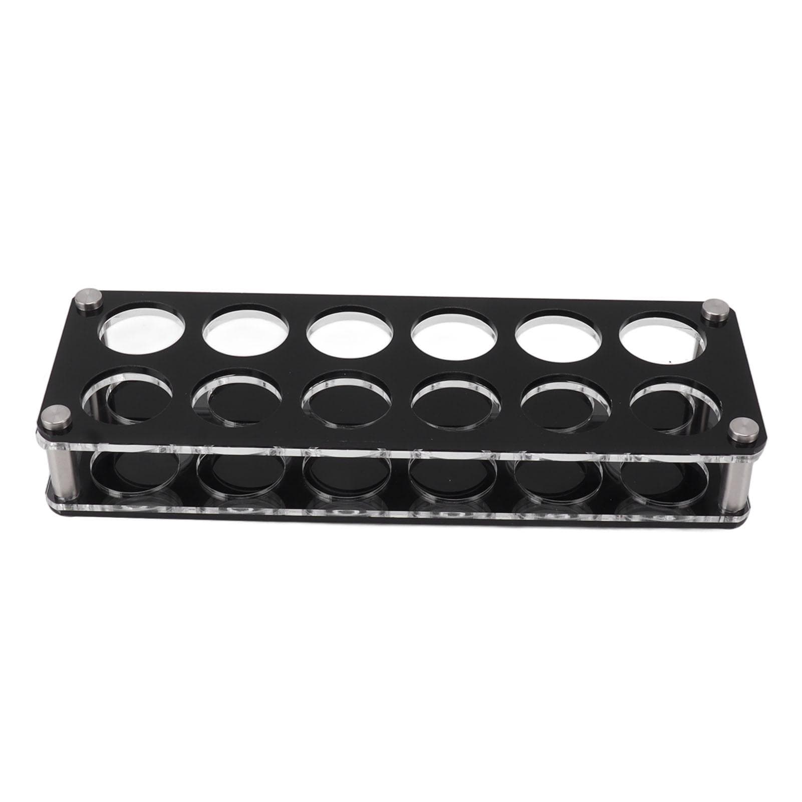 Wine Bottle Display Holder Acrylic Impact Resistant Decorative Wine Bottle Rack for Home Bar 2X6 12 2X6 12 Head Combination Cup Holder