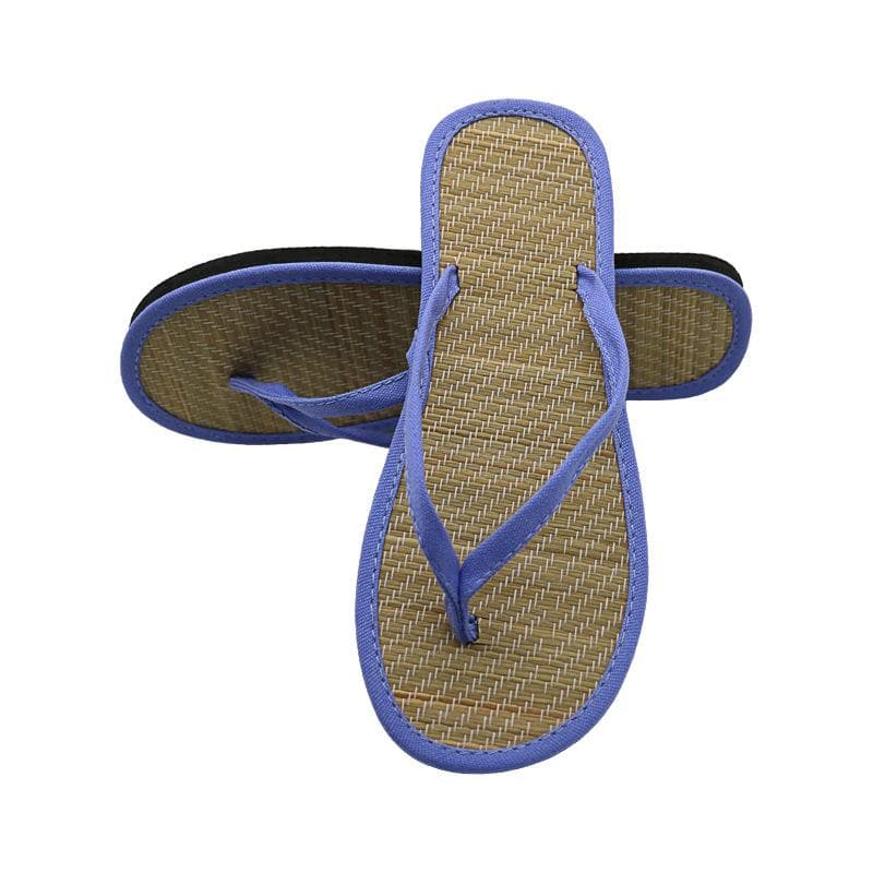 Women Flat Flip-flops Slippers Comfortable Non-slip Sandals Bamboo Rattan Flip Flop Home Bathroom Fashion Slippers Zapatos 38