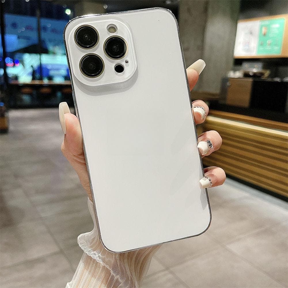 Applicable To IPhone15ProMax Mobile Phone Case AG Frosted Glass Apple 13Pro Anti-fall 14plus Protection Case Apple 15Plus