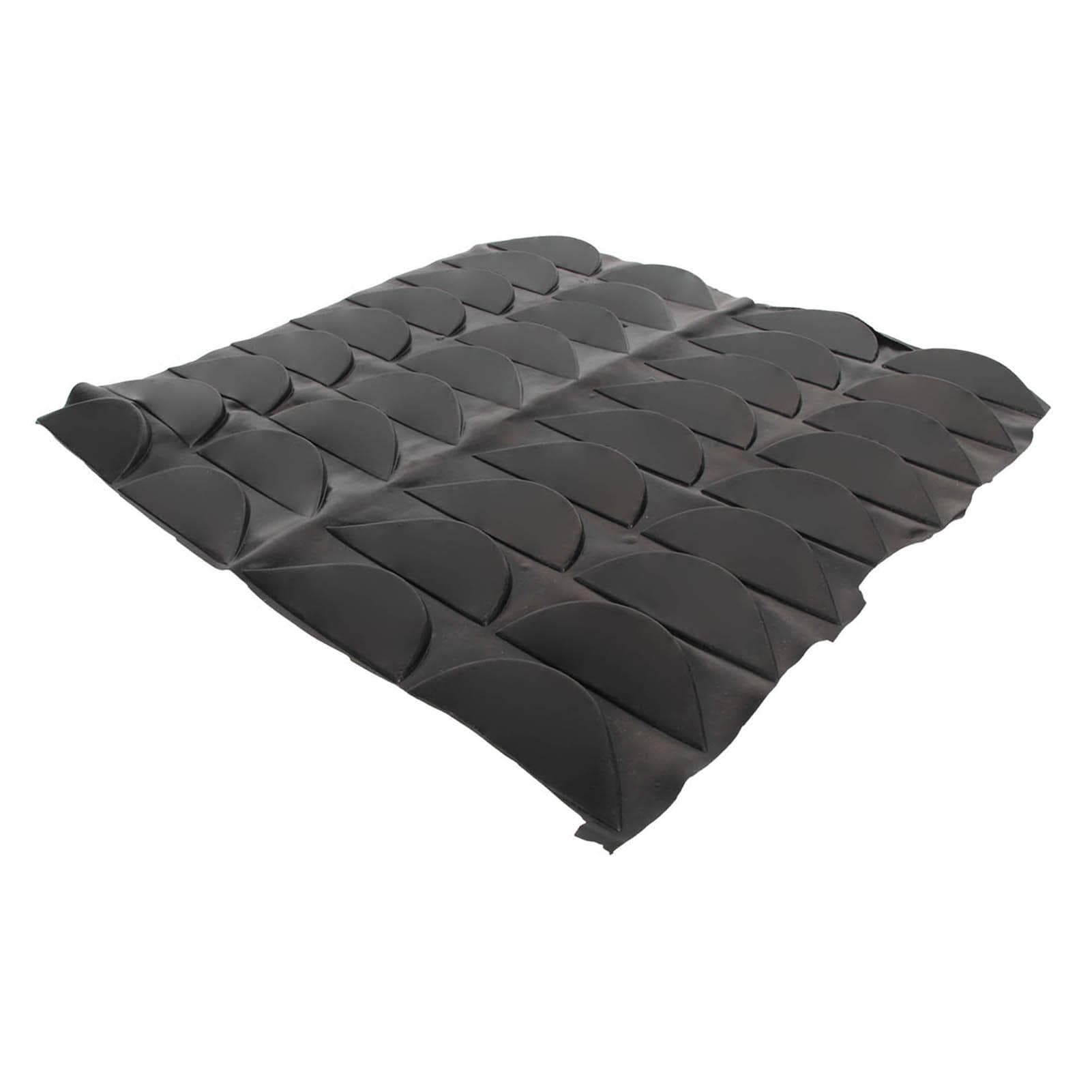 36Pcs Sole Repair Pad Rubber Anti Wear Skid Resistance Easy to Cut Shoes Heel Sole Protector