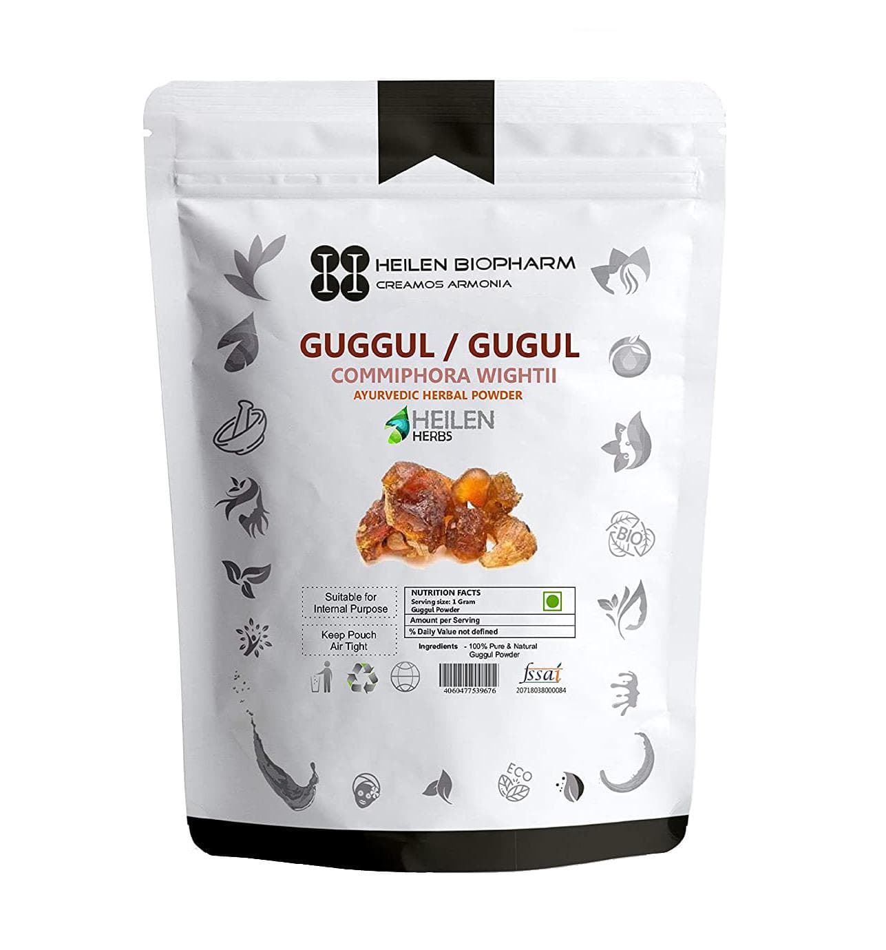 Resin Guggul (100 g), Guggul Powder, Heilen Biopharm