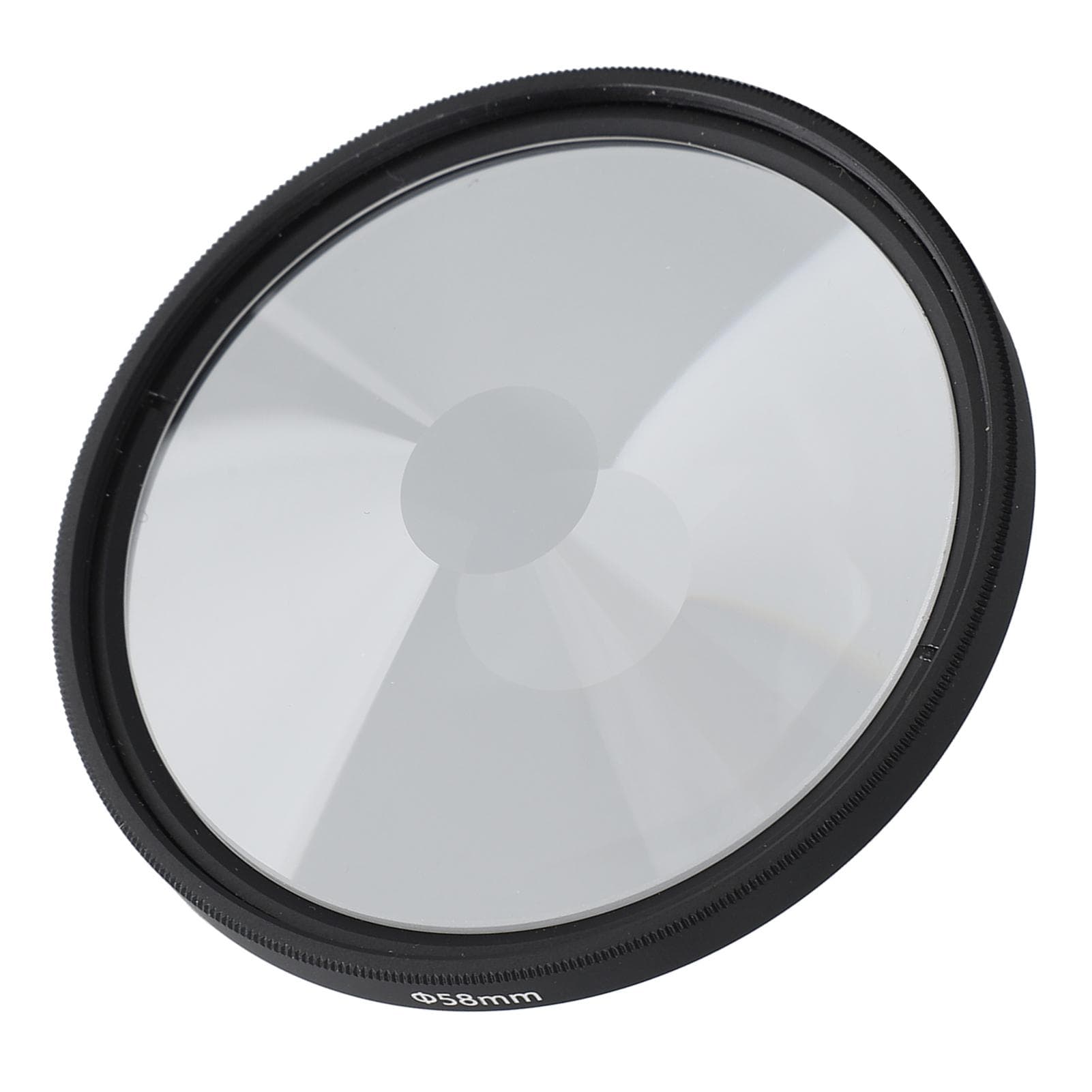 58mm Vortex Prism Filter Waterproof MRC Multilayer Coating Non Slip Camera Vortex Distortion