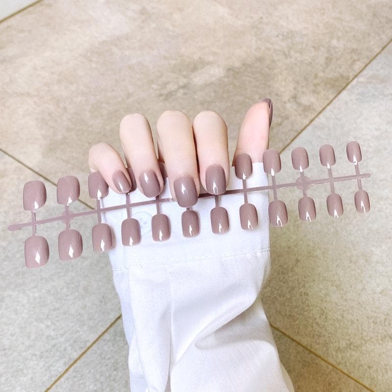 Nail Patch Fake nail finished 24 piece strip mount wear nail tools detachable nail pieces