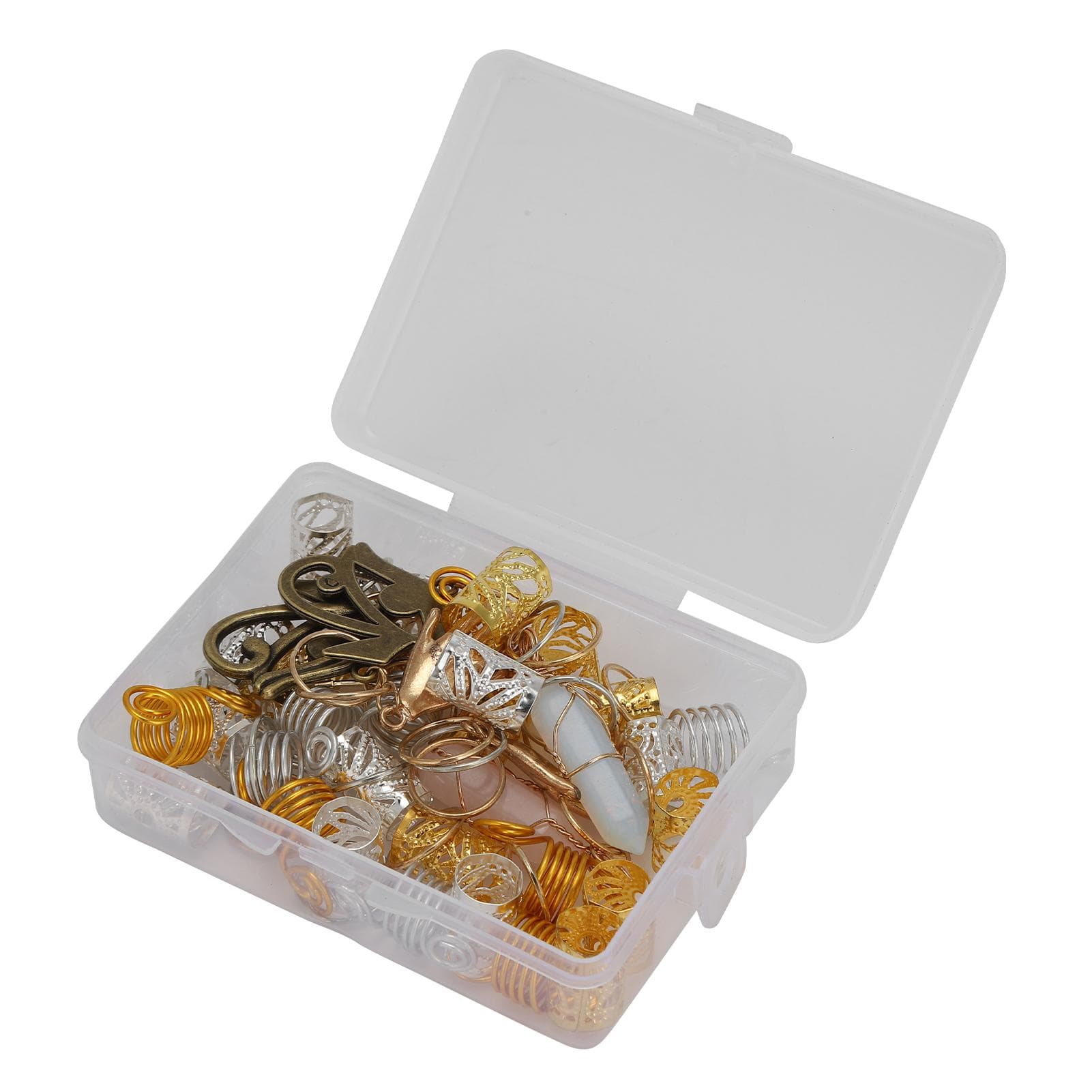 Beard Beads Alloy Polished Exquisite Retro Noticeable Beautiful Practical DIY Hair Beads for