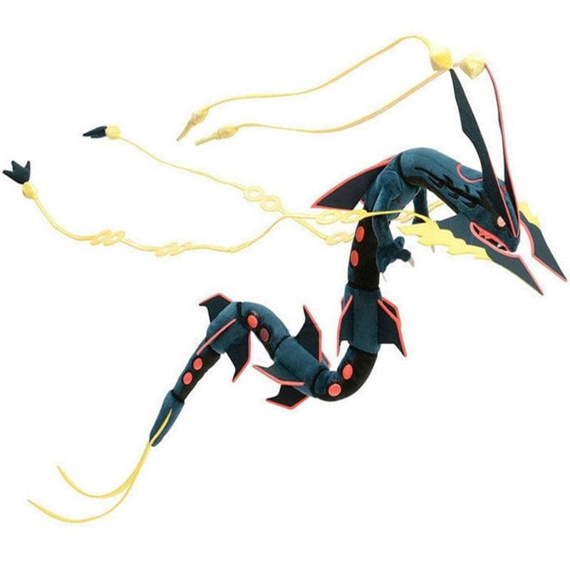 PKM mega rayquaza Plush Doll Toys sword&shield Soft Stuffed Plush Toys For Kids