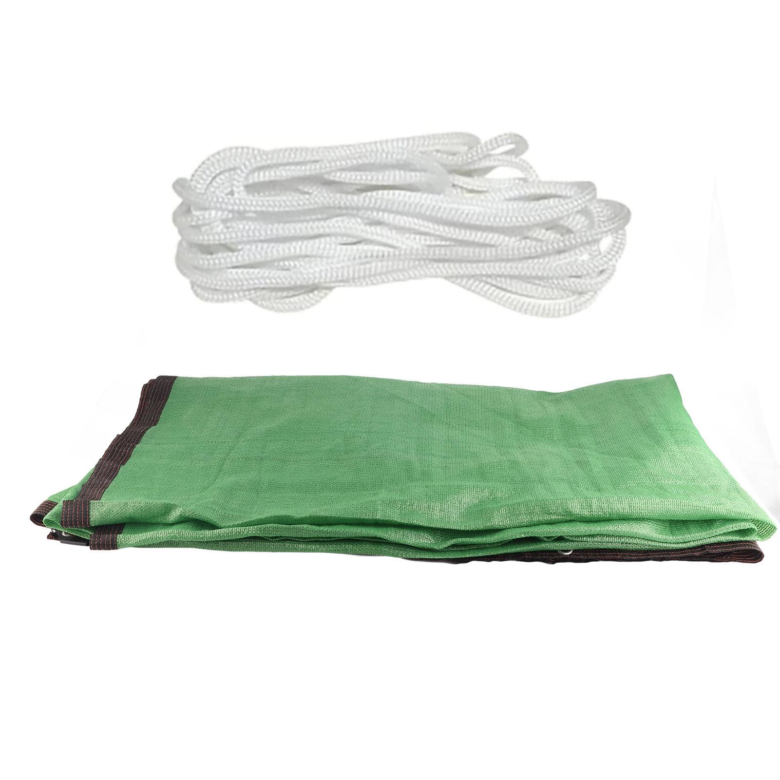 Sun Shade Sail Breathable Farbic Canopy Awning Shelter Rectangle UV Block Canopy for Patio Backyard 2x4m/78.7x157.5in green