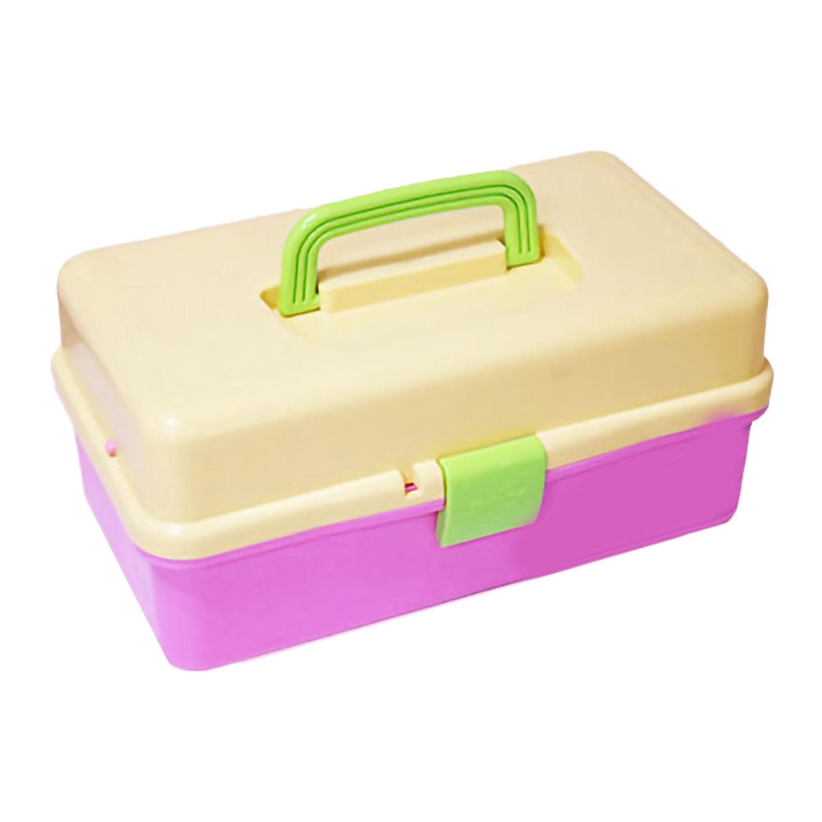 Art Student Storage Box Thickened Large 3 Layer Home Organizing Plastic Storage Case 561 Large Size