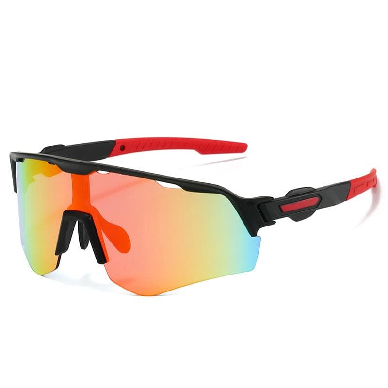 Large framed unisex sports sunglasses windproof cycling goggles for outdoor biking men women