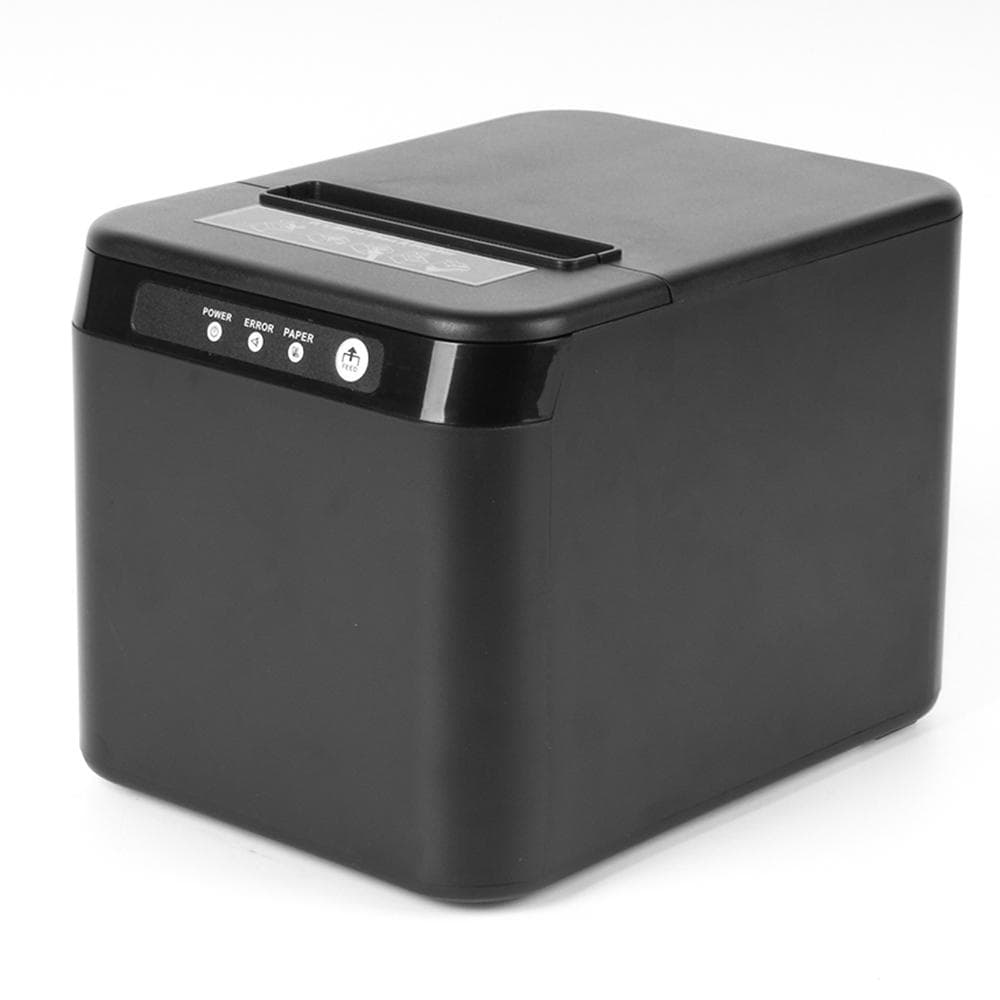 80mm Receipt Printer ESCPOS Thermal Printer  Desktop Direct Print USB+LAN Connection High B-UK