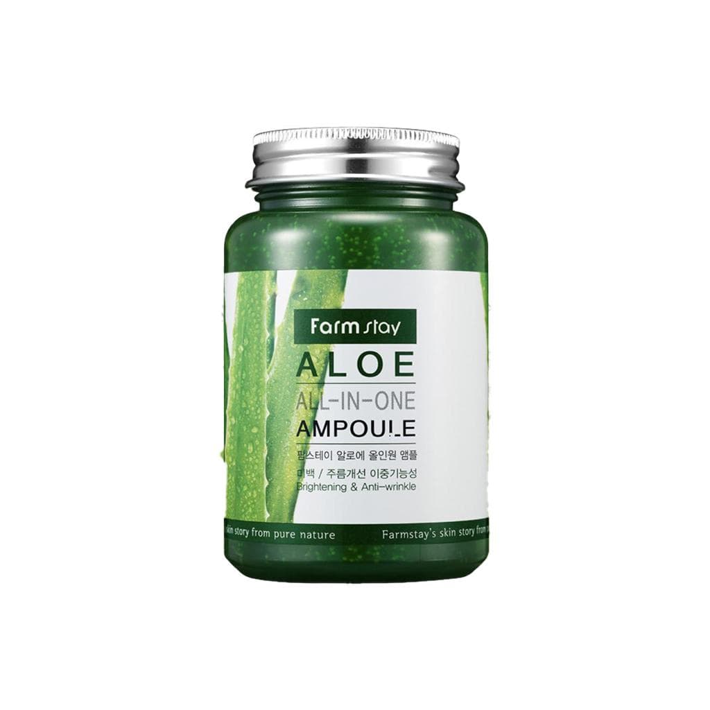 FARM STAY Aloe All In One Ampoule 250ml (3 Options) 1pcs