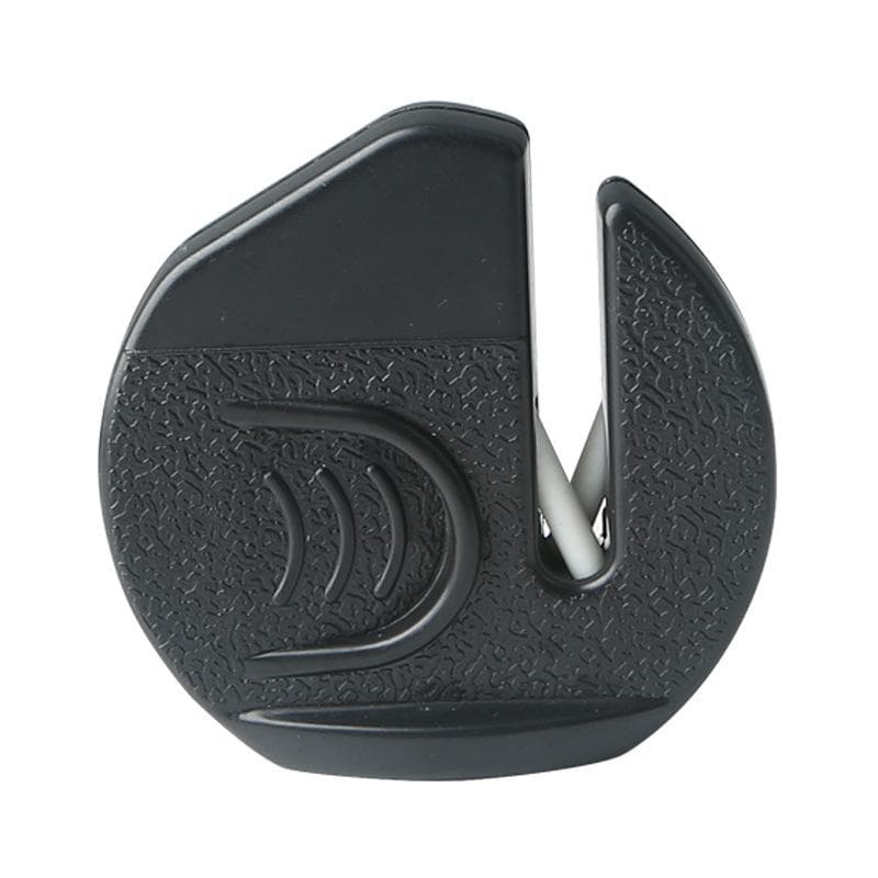 Mini Knife Sharpener Small Fast Portable Knife Sharpening Artifact New Outdoor Whetstone Ceramic Knife Sharpening Tool black