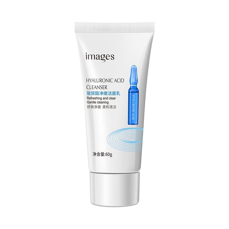 Images Nicotinamide Amino Acid Hyaluronic Acid Moisturizing Hydrating Whitening and Anti-wrinkle Face Washes Cleanser