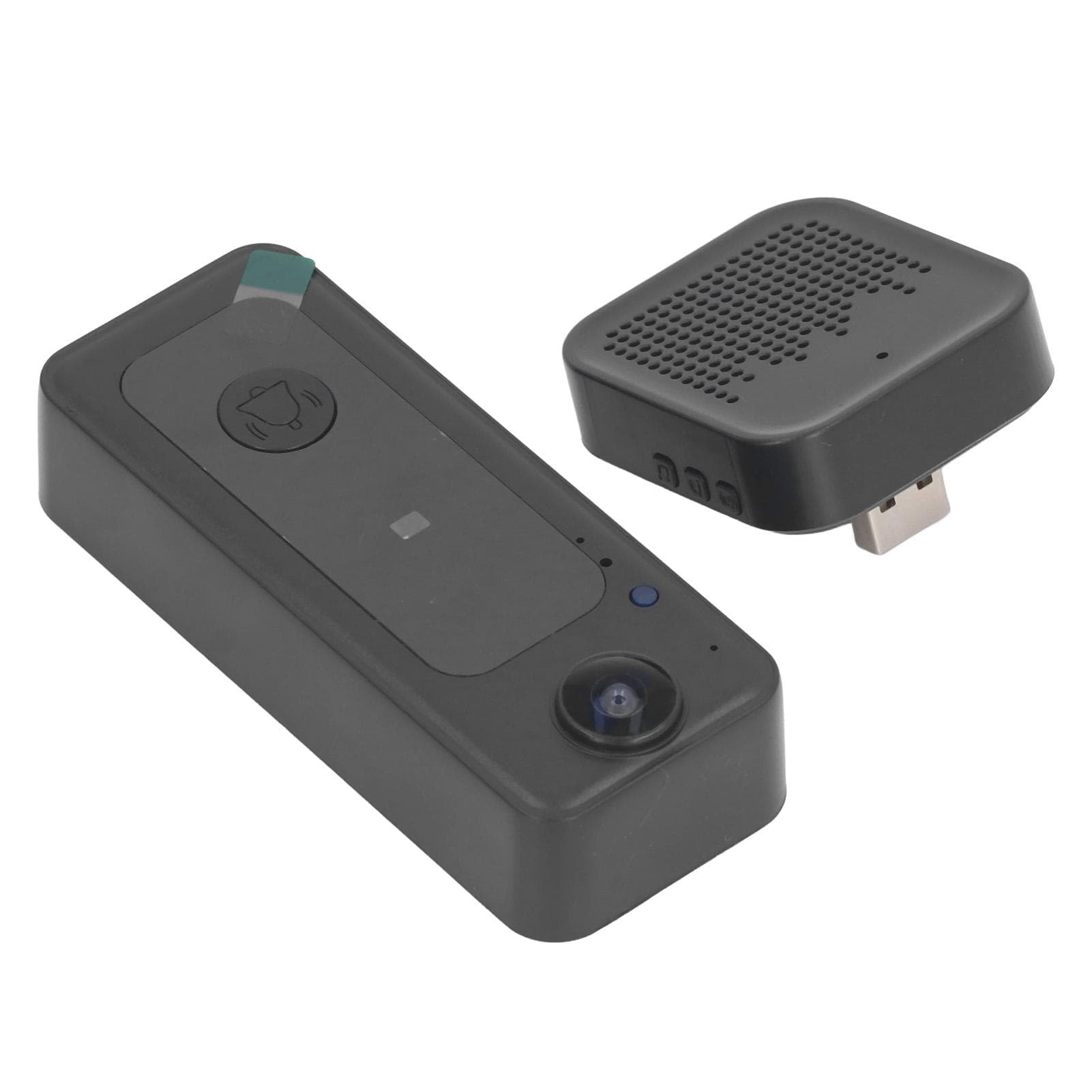 Wireless Doorbell Camera Smart WiFi Video Doorbell Camera 2 Way o Night Vision 2.4GHz Wifi HD