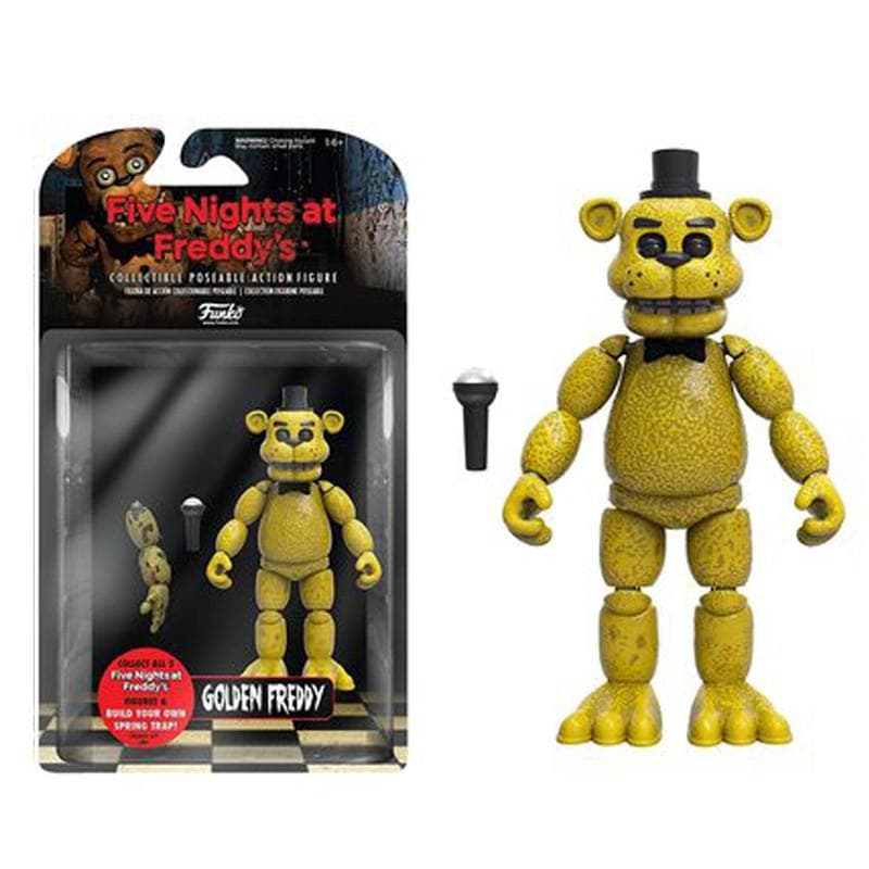 Fnaf Funko Five Nights At Freddy's Action Figure Articulated Golden Freddy For Kids Golden Freddy