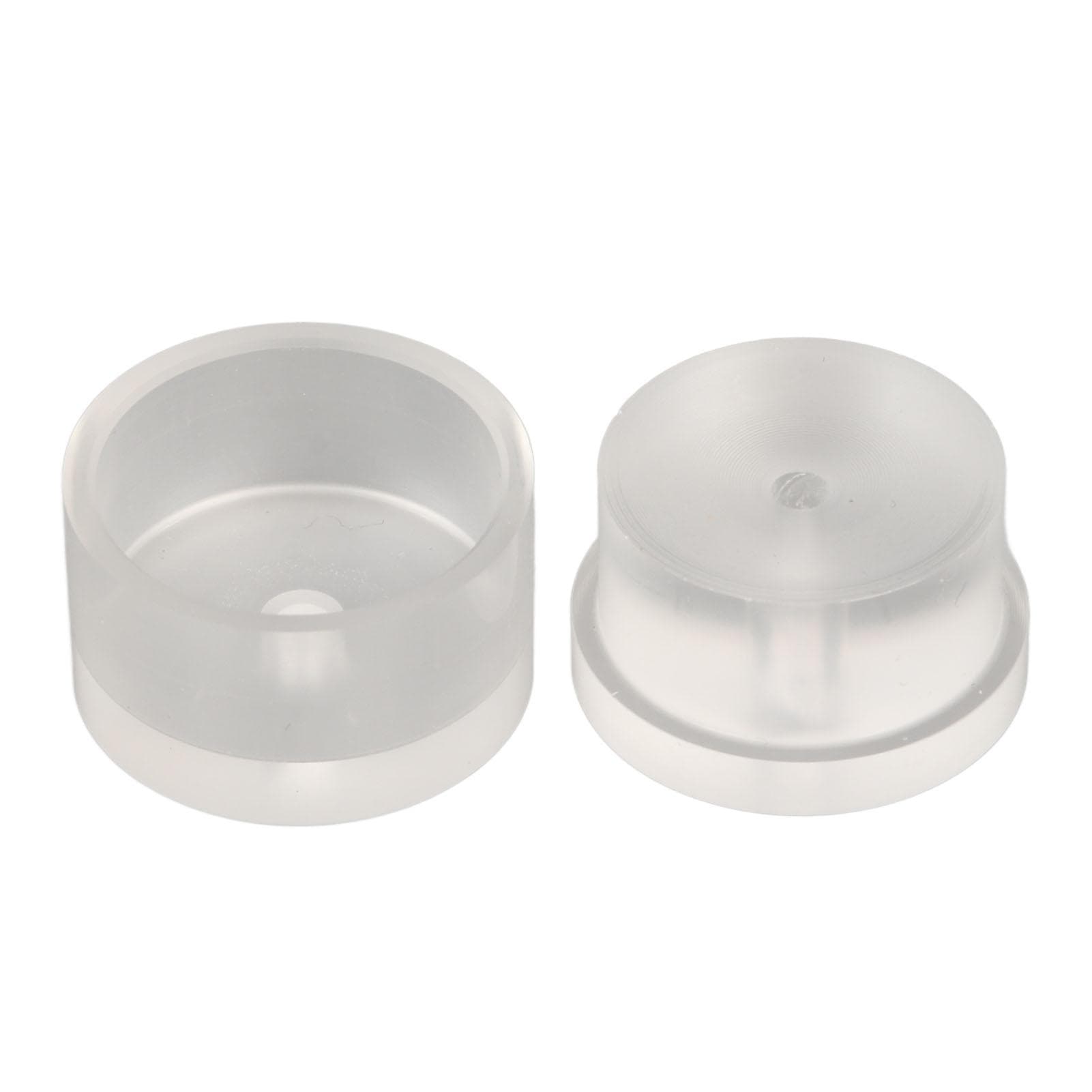 Watch Close Mainspring Barrel Resin Watch Cover Spring Press Box for Watch Repairing White