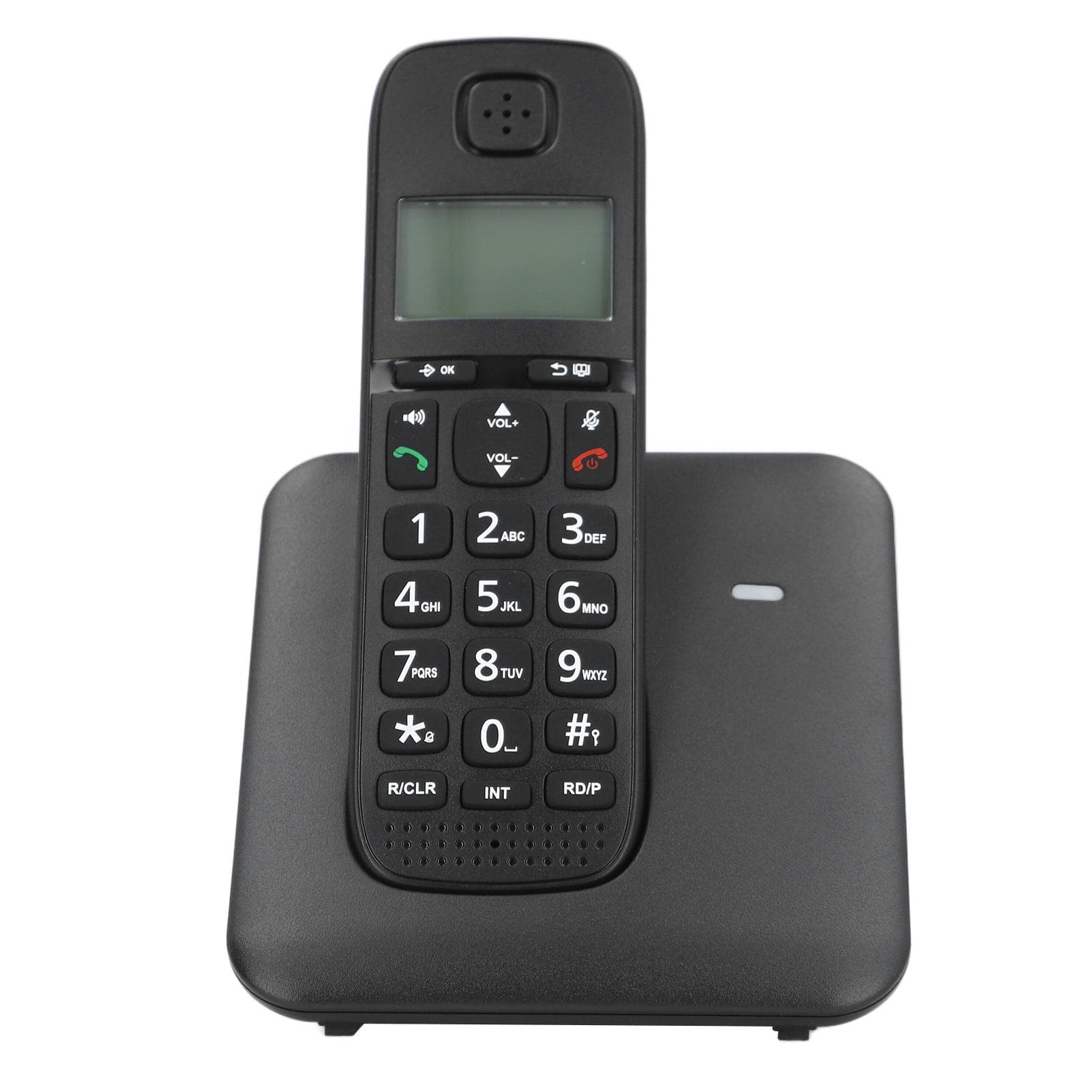 Handset Cordless Phone Multiple Device Caller ID 1.6 Inch LCD Screen Cordless Telephone US Plug US Plug