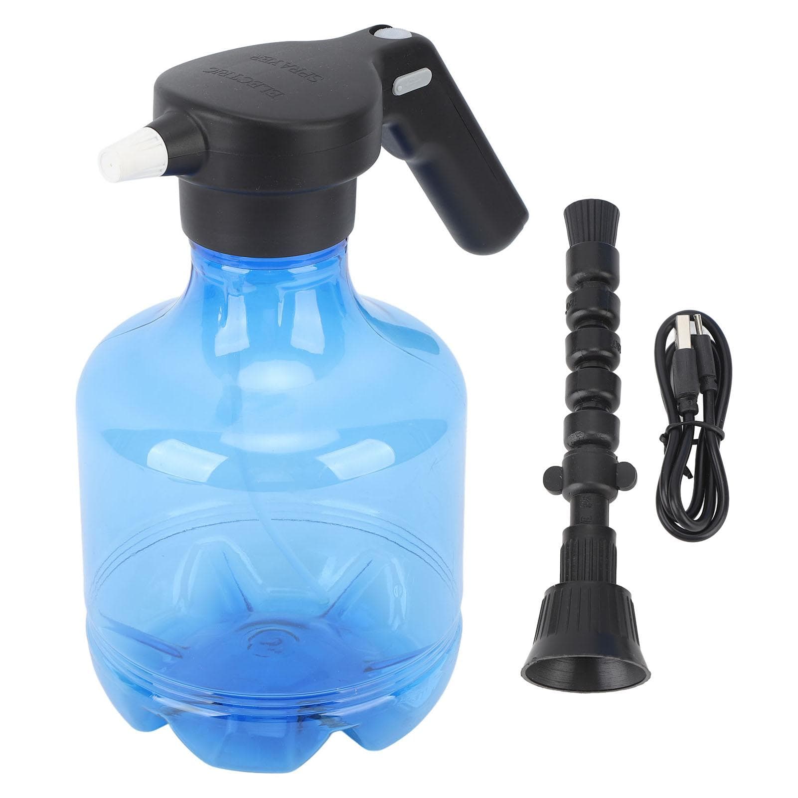 3L Electric Watering Plant Spray Bottle PP 800 Mah Rotating Nozzle Automatic Garden Sprayer Can for blue