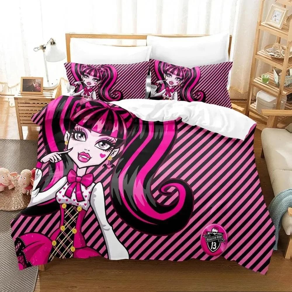 3D Print Personelity Monster Cartoon High Bedding Set Boys Girls Twin Queen King Size Duvet Cover Pillowcase Bed boys Adult 228x228cm 3pcs
