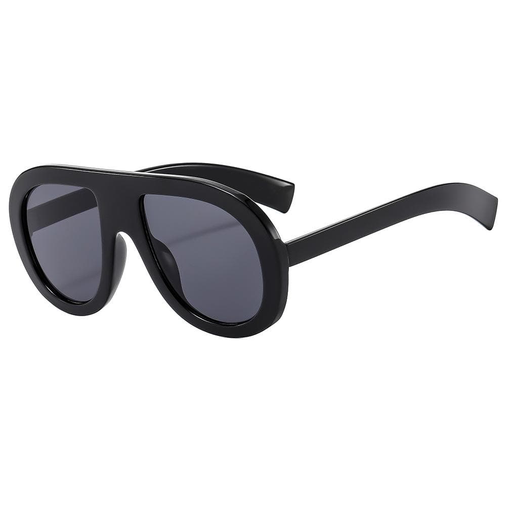 New Square Sunglasses Women Vintage Pilot Shades Men Luxury Sun Glasses UV400 Oversized Eyewear Gafas Oculos as picture