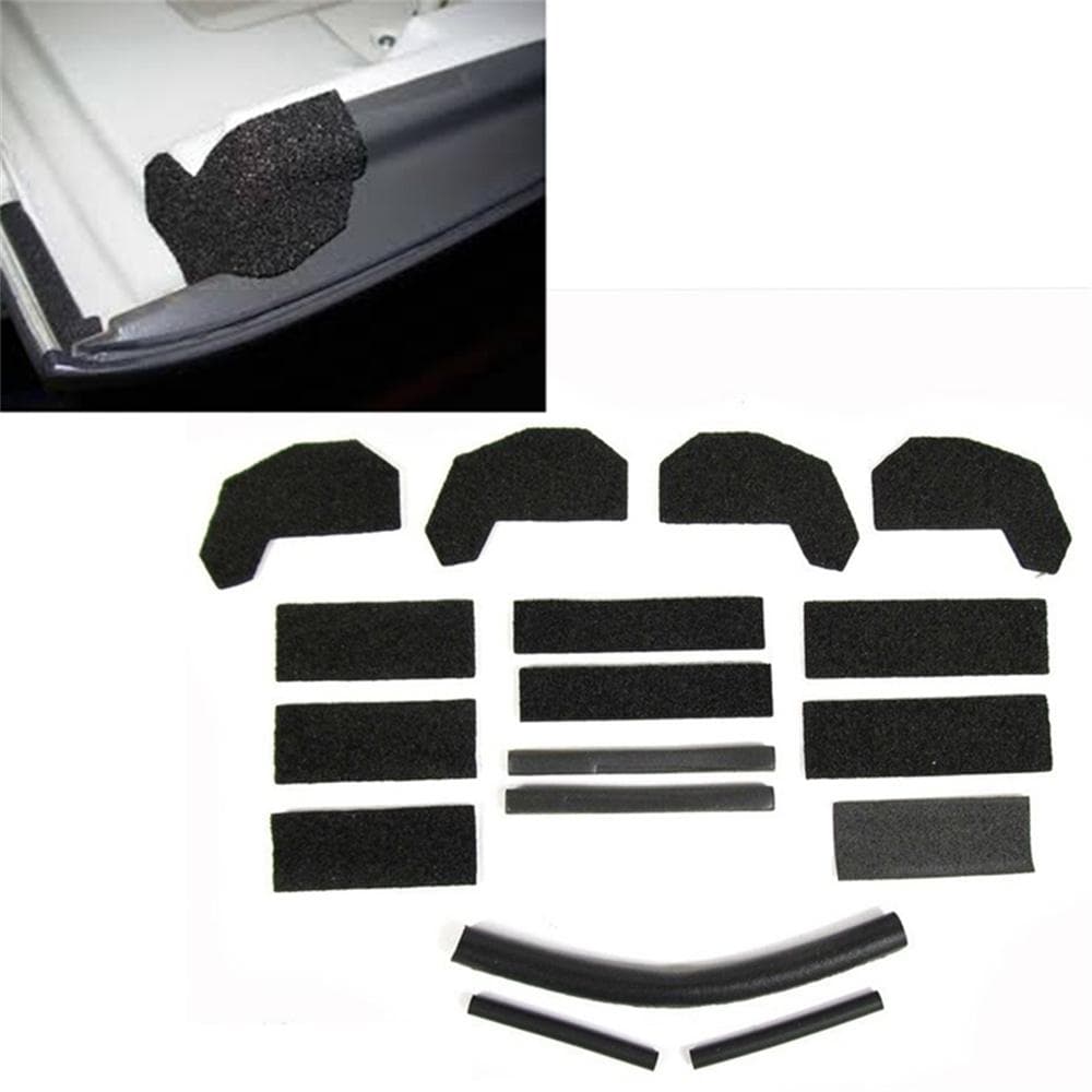 Exterior Hard Top Roof Seal Kit Repair For 2007-2018 Jeep Wrangler JK 68026937AB