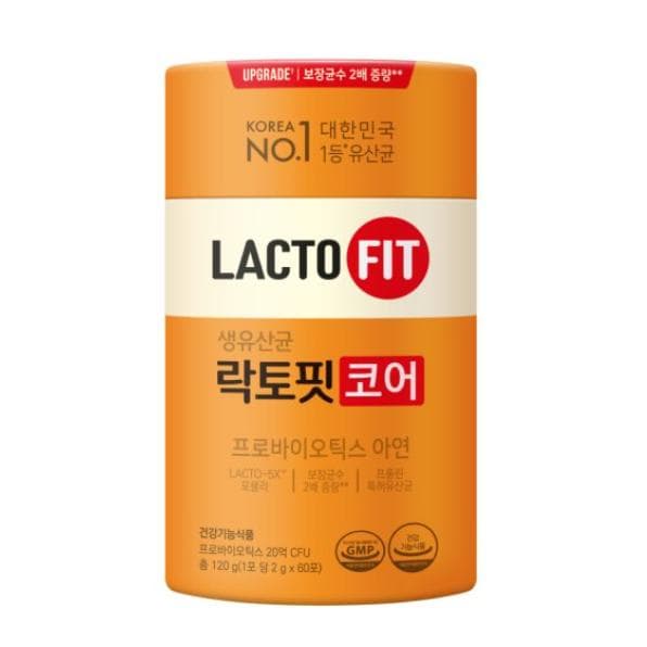 Chong Kun Dang Lacto-fit Probiotics (30Sticks / 50Sticks / 60Sticks) 17 Types #Core – 60Sticks (1Box)