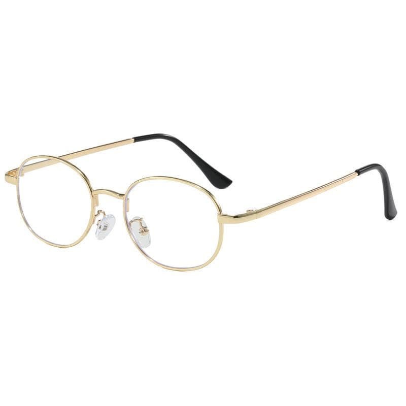 Trendy Oval Sunglasses for Men Women Anti Reflective Party Glasses European American Style Fashion Eyewear
