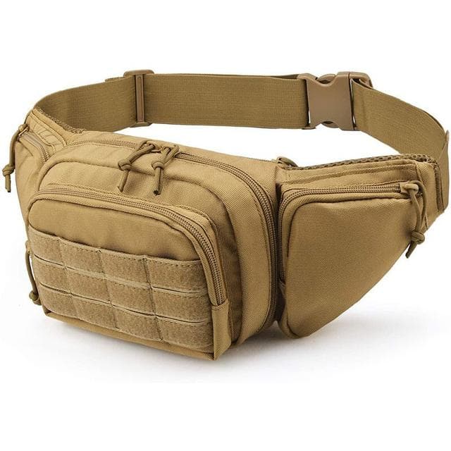 Tactical Waist Pack Nylon Bodypack Hiking Phone Pouch Outdoor Sports Army Military Hunting Climbing Camping Belt Cs Airsoft Bags khaki