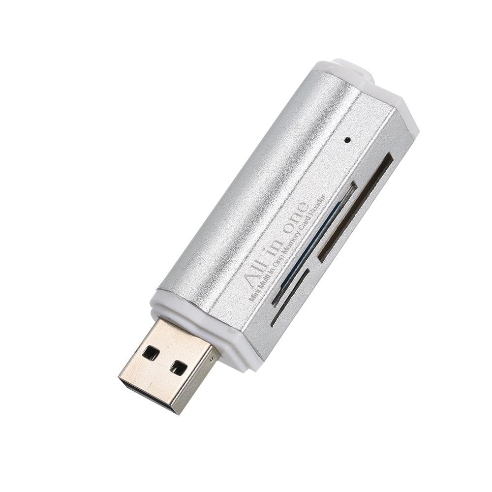Mini Portable All in One Card Reader For SD/SD/TF/MS Duo/Micro MS(M2)/Ms Pro Duo USB Card Readers