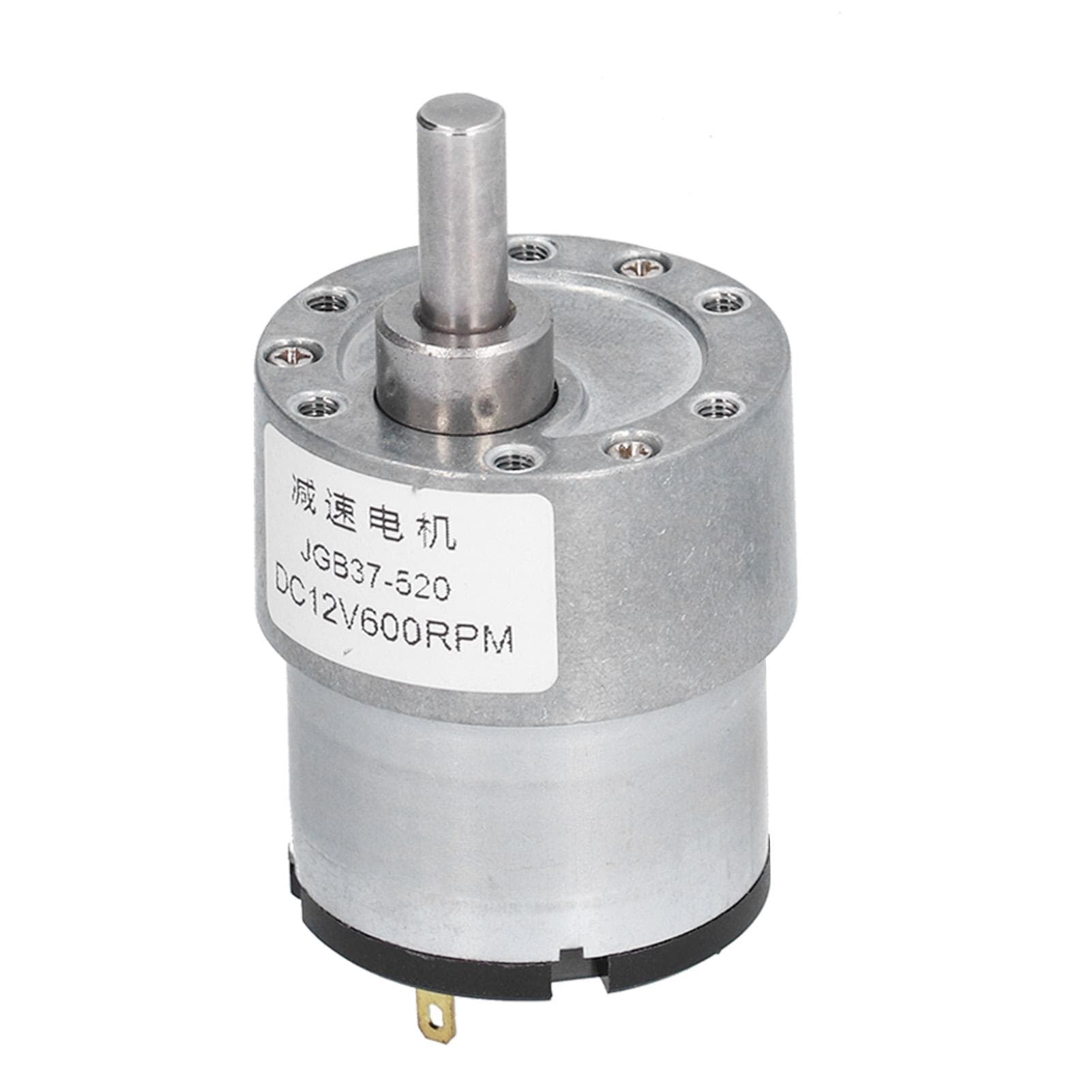 JGB37?520 12V 600RPM DC Worm Gear Motor Turbo Reducer Shaft for Window Door Opener