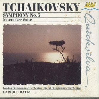 CD LONDON PHIHARMONIC - Tchaikovski:symphony No.5 CDQS6097 ENRIOUE BATIZ Japan Classical Used