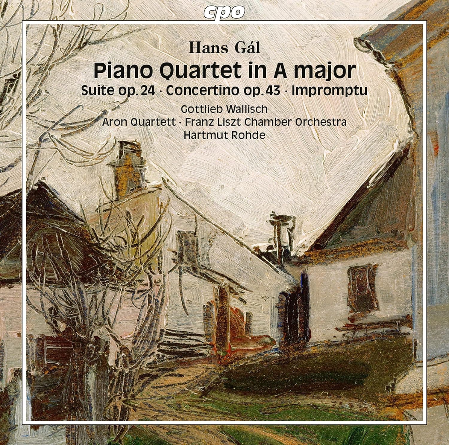 CD GEORG HAMANN, BARNA KABORI, GOTTLIE - Gal: Piano Quartet in A Major 5552762 Japan Classical Used