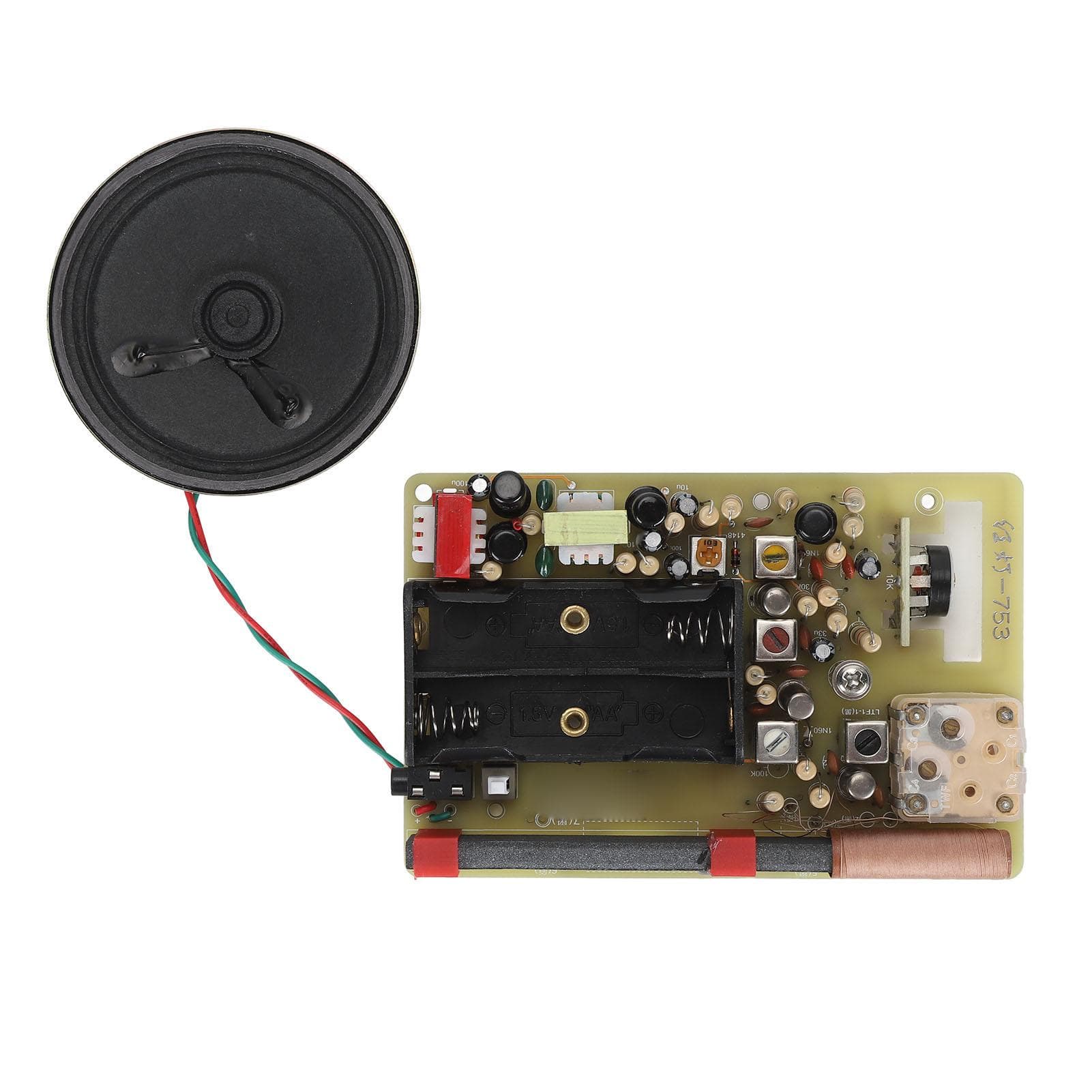 DIY Radio Soldering Kit Professional Red Light Version 535‑1605kHz 8W Radio Module DIY Kit for